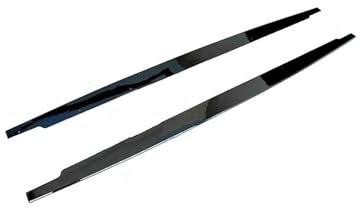 Seitenschweller Schweller Für 3er Für E90 Für E92 2005–2011, Glänzend Schwarz, Seitenschweller, Rockverlängerungen, Stoßstangenlippe Auto Seite Rock