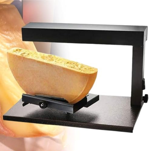 Appareil à raclette électrique pour faire fondre le fromage, appareil à fondre le fromage commercial avec double zone de chauffe appareil à raclette traditionnel pour faire fondre le fromage,Odd