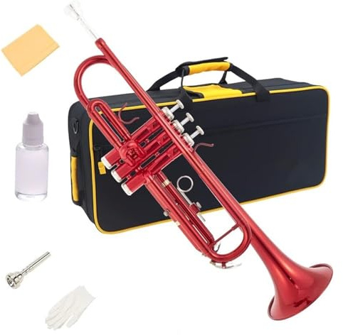 Anfänger Trompete Trompeteninstrument B-Dur Anfängerinstrument