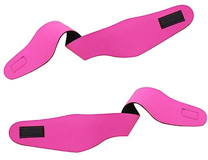 VINTORKY 2Pcs Ear Protector Band Unisex Swimming Gear Watersport Headband for Swimming Bathing Surfing and More Rosy Color