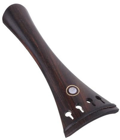 Toyvian Saitenhalter aus Holz für Cello: Ersatz-Saitenhalter-Ersatzteil – Holz mit Inlay – Professionelles Saitenbrett für verbesserte Leistung