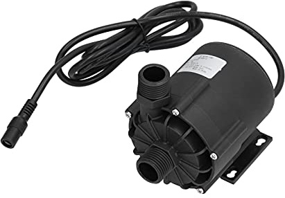 Haofy Pompe à Eau sans Balais DC 12V, Silencieuse, Grand Débit 2500 m³/h, Booster Immergé pour Aquarium, Étanche IP68, Plastique Technique et Fibre de Verre