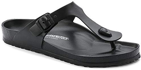 BIRKENSTOCK Unisex-Erwachsene Gizeh Zehentrenner, 36 EU, Schwarz Black