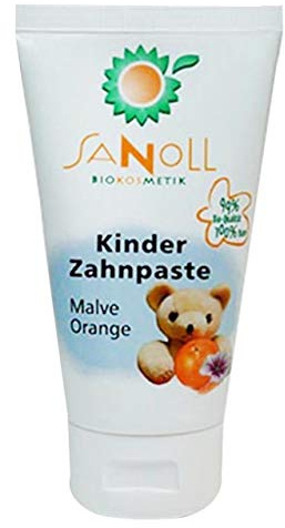 Sanoll Kinder Zahnpaste Minze-Orange 75 ml