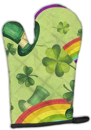 Caroline 's Treasures bb7560ovmt Watercolor ST PATRICK 'S DAY LUCKY Leprechaun verziert Ofenhandschuh, 30,5 x 21,6 cm Multicolor