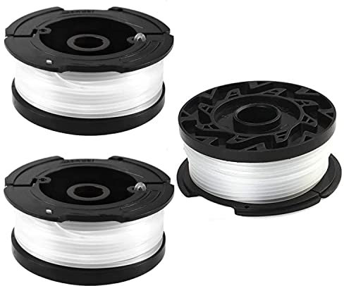 9Pack Line String Trimmer Replacement Spool, 30ft 0.065 for Black + Decker AF-100, A6481 A6485 Spool Line for Black Decker Reflex Strimmer ST5530-GB GLC3630L20-GB STC1820PC-GB BESTA530-GB BESTA525-GB