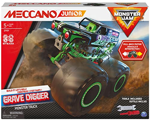 Meccano - Konstruktionsspielzeug - Junior Monster Jam Truck