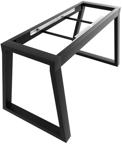 MetaloPro Tischgestell ausziehbar 140x70x72cm I stabil & robust, für ausziehbarer Esstisch Tisch Esszimmer Ausziehtisch, Tischbeine Gestell Tischfüße Kufen, Wohnzimmertisch Küchentisch ausziehbar