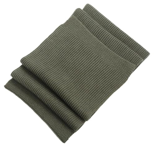 DBFBDTU Einfarbig gestrickter Wollschal für Mann und Frauen lange Schals Schal Winter, 2, One size