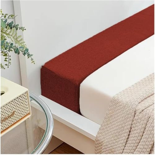 Cuscino imbottito personalizzato per spazi ristretti tra testiera e materasso, sfoderabile, cuscino a ponte, 140 x 10 x 20 cm, Color7, soluzione per il massimo comfort