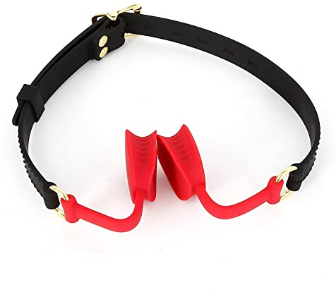 HTdangT Mordaza Bucal De Silicona SM Ajustable Bondage Toy BDSM Erótico Dilatadores Bucales Bola Fetiche Apertura Boca Juguete Sexual