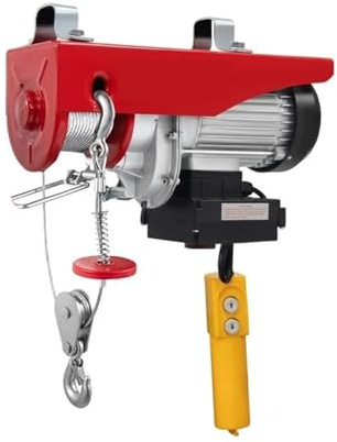 Montacargas eléctrico Polipasto Eléctrico Grúa de elevación eléctrica con cabrestante aéreo elevador portátil, inalámbrico/con cable, 440LBS-2200LBS, fácil instalación y mantenimiento
