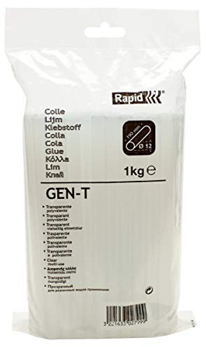 Rapid Stick di Colla Transparenti Universali da 12 mm, 1 kg, GEN-T, 4030279912