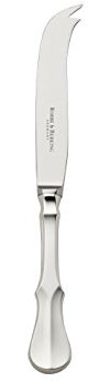 Robbe & Berking Alt-Kopenhagen Käsemesser mit Edelstahlklinge (150 g massiv versilbert)