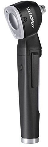 LED Otoskop LuxaScope Auris Otoscope inkl. Zubehör 2,5 V in schwarz Taschenformat by Luxamed
