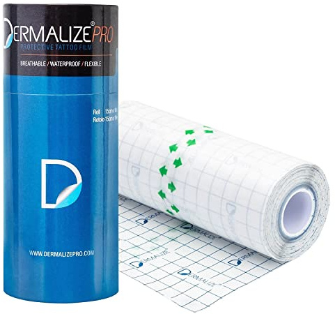 Dermalize Pro Protective Tattoo Film Roll 15 cm x 10 m
