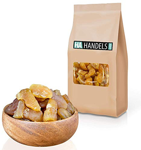 Ingwer getrocknet scharf ohne Zucker Ingwer Stücke naturbelassen ungesüßt ungesalzen ungeschwefelt wiederverschließbare Verpackung 1kg - 2,5kg (1kg)