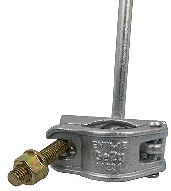 GeZu Impex Bordbrettkupplung SW 23 Feuerverzinkt 48 mm Gerüstschelle Gerüstkupplung