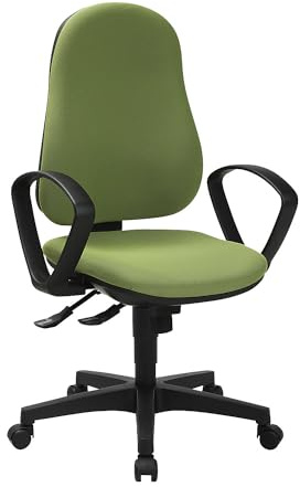 TOPSTAR | Bürostuhl Support SY | Mit Armlehnen, Synchronmechanik, salbei