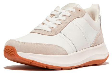 Fitflop dam F-mode Flow Tyg/Mocka/Läder Flatform SneakersSko
