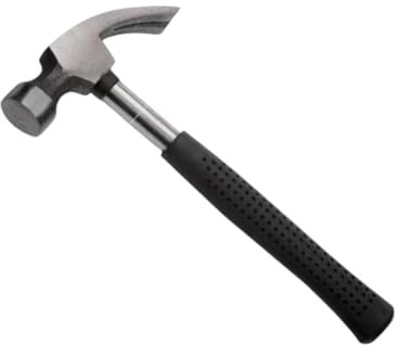 Claw Hammer Tubular Steel Small Hammer Repair Tool Claw Hammer Professional Head Hammer for Home DIY Camping Tent Stakes