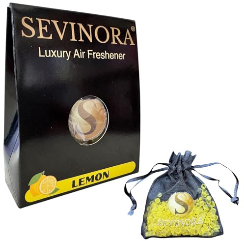 Sachet parfumé au citron pour voiture, armoire et pièce, désodorisant - Parfum d'armoire contre les odeurs de citron
