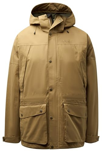 Pinewood Herren Nydala Classic 2L Jacke - Hochwertige und wetterfeste Jagdbekleidung Herren mit vielen praktischen Taschen - Ideal für die Jagd aber auch den Alltag