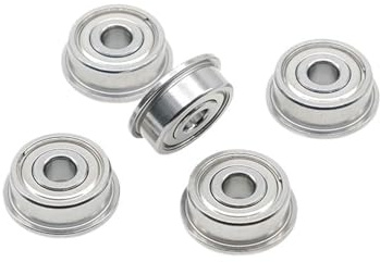 2 pezzi SF686ZZ CB cuscinetto a sfere in ceramica con flangia 6 * 13 * 5 mm cuscinetti a sfere flangiati in acciaio inossidabile con doppia schermatura F686
