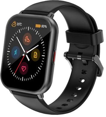 RUIMEN Smartwatch mit Telefonfunktion, HD-Touchscreen Fitnessuhr mit SpO2-Überwachung, Pulsuhr, Schlafmonitor, Schrittzähler, Multi Trainingsmodi für Android iOS, für Damen und Herren