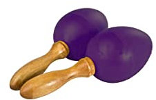 STAGG 1Paar Egg Maracas lila