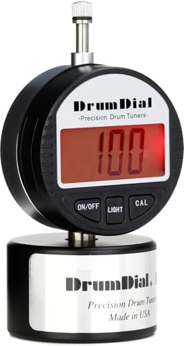 Drum Dial Digitales Präzisions-Stimmgerät für Schlagzeug, mit Tragetasche
