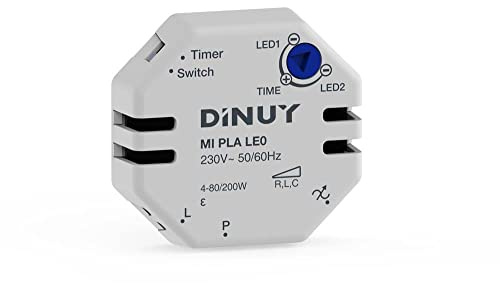 Dinuy - MI PLA LE0 | Elektronische Timerbox mit 2 Drähten für LED-Lampen