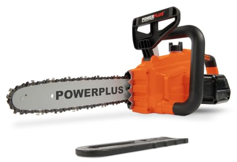POWER plus Dual Power Akku Kettensäge POWDPG7570 - kleine elektrische 20V Säge, ohne Akku und Ladegerät, 300 mm Schwert für Einhand Bedienung, automatische Kettenschmierung, Gartengeräte