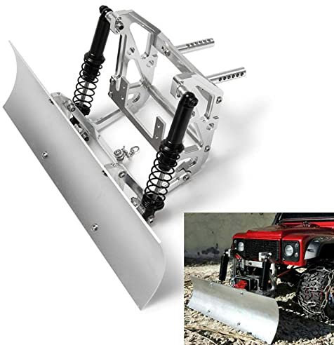 KEEDA 1:10 Scale Front Snow Shovel Snow Plow Snow Keeping Tools for 1:10 RC Crawler TRX4 Axial SCX10 Parts