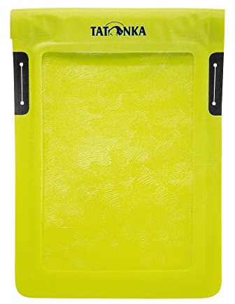 Tatonka WP Dry Bag (A6 / A4) - wasserdichte Tablet-/ Handyhülle mit Sichtfenster zum Bedienen von Touchdisplays - Wasserfest nach IPX7 Standard - A4 oder A6 Format