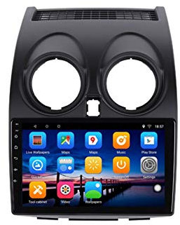ZUYEJUU Coche Android 10 DVD Reproductor multimedia GPS Ajuste for Nissan Qashqai 1 J10 2006 2008 2010-2013 Audio Auto Radio Estéreo navegación