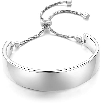 LILIE&WHITE Armband Verstellbares Damen-Armband in Gold – Elegantes Design mit Schiebemechanismus, Stilvoller Armschmuck für Alltag und besondere Anlässe