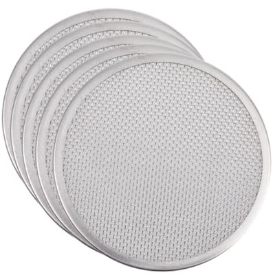 FONDOTIN 5 Stück 304 Deckel aus Edelstahl breiter Mund Deckel von Sprossengläsern Siebe Garten Filter Bildschirm Keimsiebdeckel sprießende Deckel kann Topfpflanze Maschengitter Werkzeug