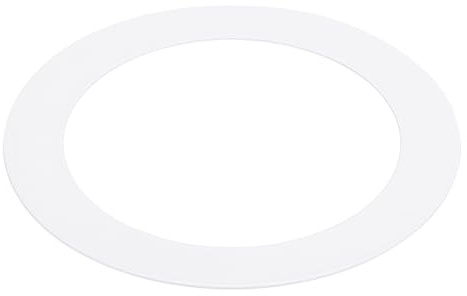 PATIKIL 2.99 ID 5.31 OD Tonto Anillos para Empotrada Luz Blanca Tonto Metal Adorno Anillo Iluminación Accesorio para Techo Pared Empotrado Lata Focos