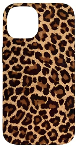 Niedliches, cooles Design mit Leopardenmuster, Vintage-Mädchen Hülle für iPhone 14