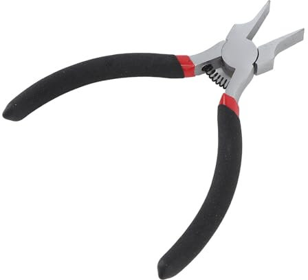 5 Inch Wide Flat Nose Pliers Mini Needle Flat Nose Pliers Smooth Jaw Precision Jewellery Making Tool