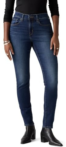 Levi's Women's Classic Skinny Jeans, (New) Eternal Indigo Dark (Stretch), 28 Regular