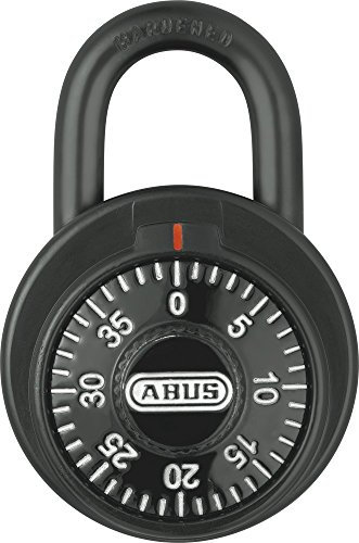 ABUS 47670 Cerradura de combinación para exportación - Negra
