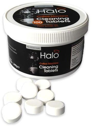 Halo Coffee Machine Cleaning Tablets 100 Tablet Pack