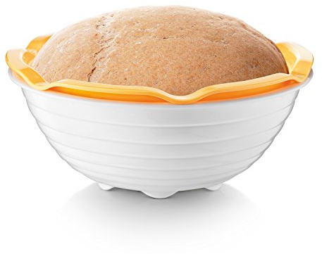 Tescoma Basket with Dish for Homemade Bread “Della Casa”, Assorted, 22.5 x 10 x 22.5 cm