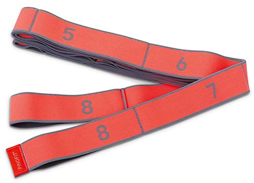 PINOFIT Stretch Band XL Gymnastikband mit Schlaufen, 200 cm