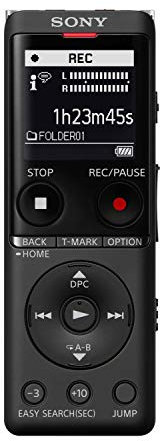 Sony ICD-UX570 Digital Voice Recorder, ICDUX570BLK