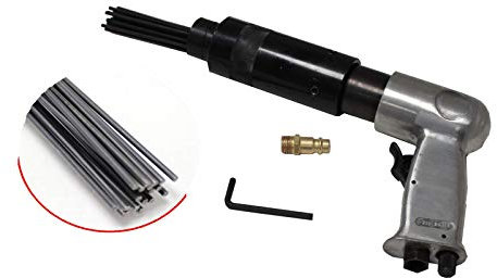 Druckluft Nadelentroster Rostentferner Nadelpistole Entroster Nadelabklopfer 19 Nadeln