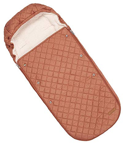 Little Dutch Fußsack Winterfußsack für Kinderwagen Buggy mit Reißverschluss Pure Rost