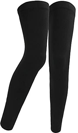 Milya Damen Lange Winter Kaschmir Beinwärmer Stulpen Overknee Gestrickte Strümpfe Legwarmers Beinstulpen Kniestrümpfe